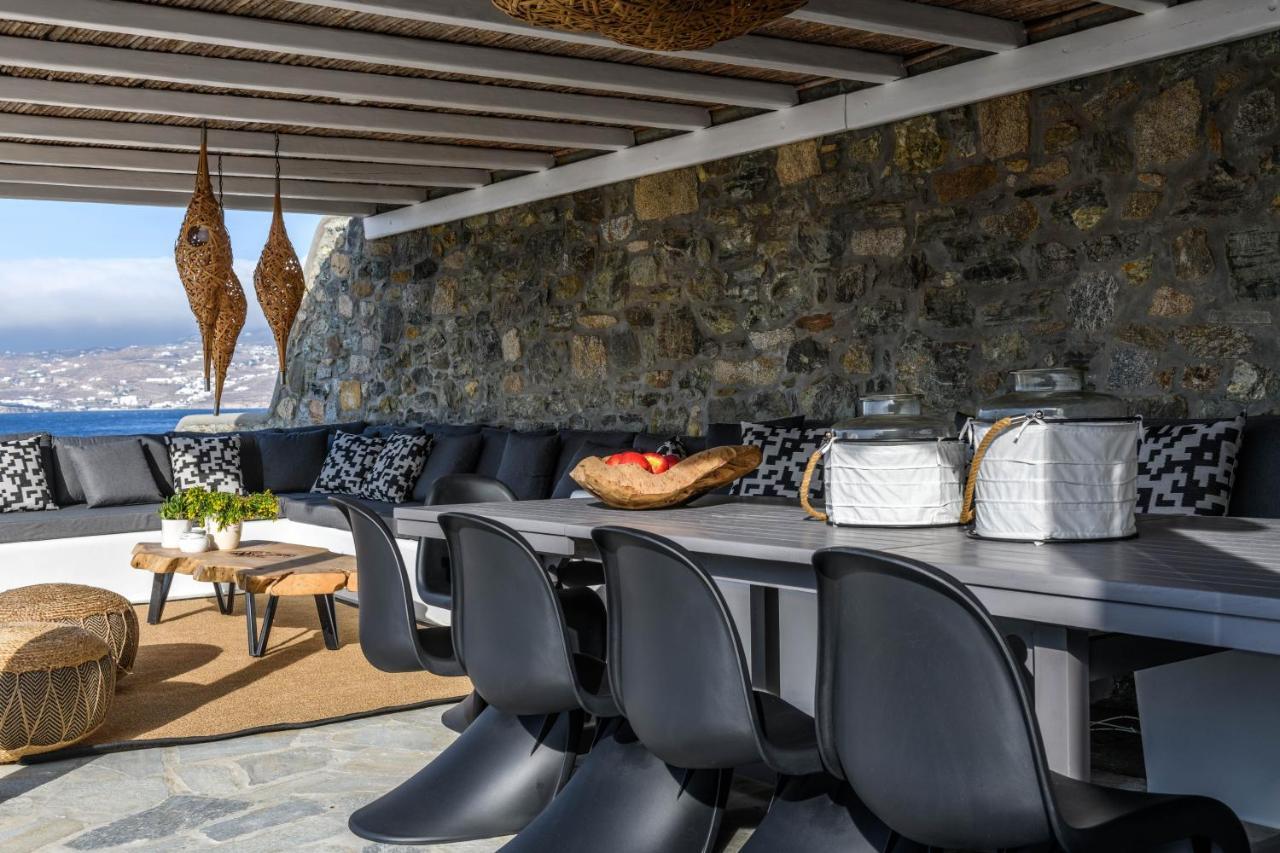 Cosset Villa Bohochic Sea&Harbourview And Sunset By One-Villas Ornos  Exterior photo